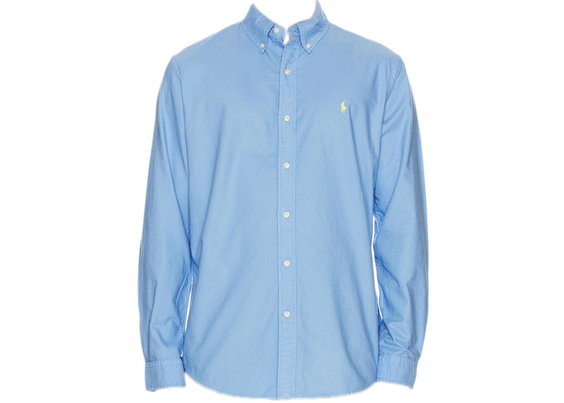 Polo Ralph Lauren Long Sleeved Oxford Shirt Harbor Island Blue