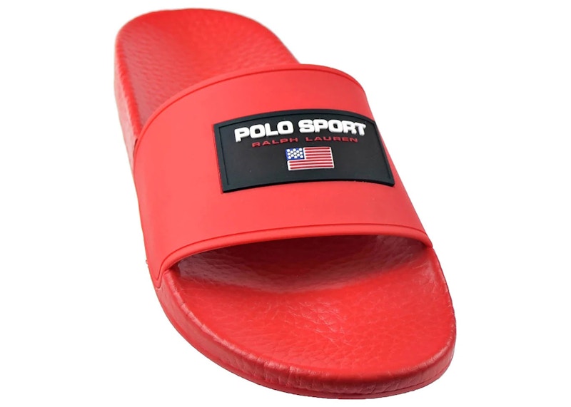 Polo Ralph Lauren Polo Sport Slide Red