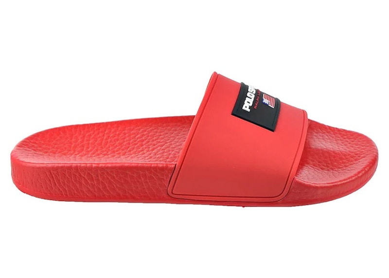 Polo Ralph Lauren Polo Sport Slide Red