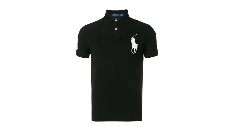 Polo Ralph Lauren S/S Big Pony Mesh Polo Shirt Black