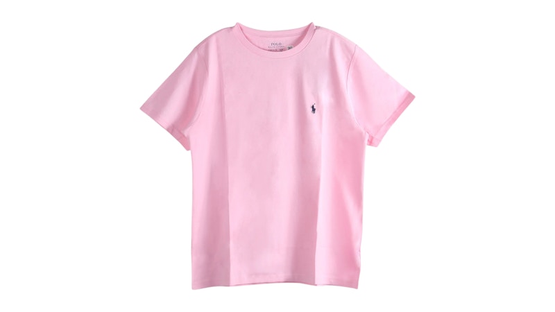 Polo Ralph Lauren Short Sleeve Cotton Jersey Crewneck T-shirt Carmel Pink
