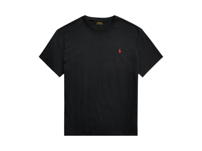Polo Ralph Lauren Short Sleeve Crewneck Classic Fit T-shirt Rl Black