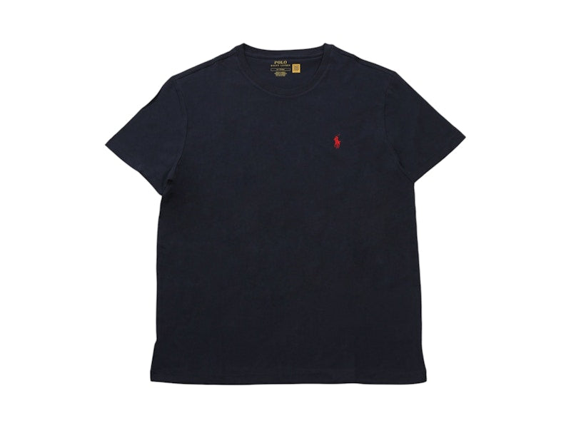 Polo Ralph Lauren Short-Sleeve Jersey Knit Crewneck T-shirt Ink