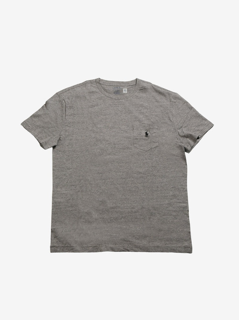 Polo Ralph Lauren Short Sleeve Pocket Classic Fit T-shirt Dark Vintage Heather