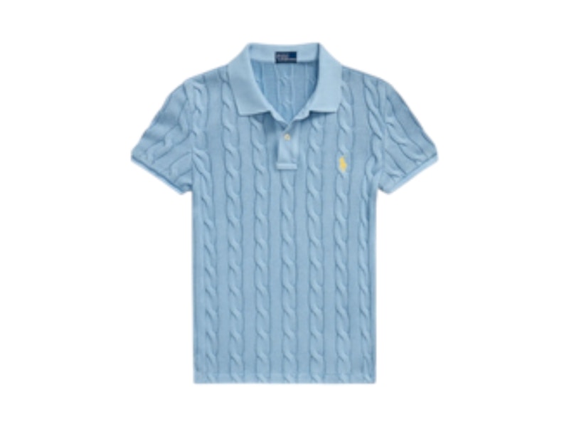 Polo Ralph Lauren Short Sleeve Polo Shirt Powder Blue