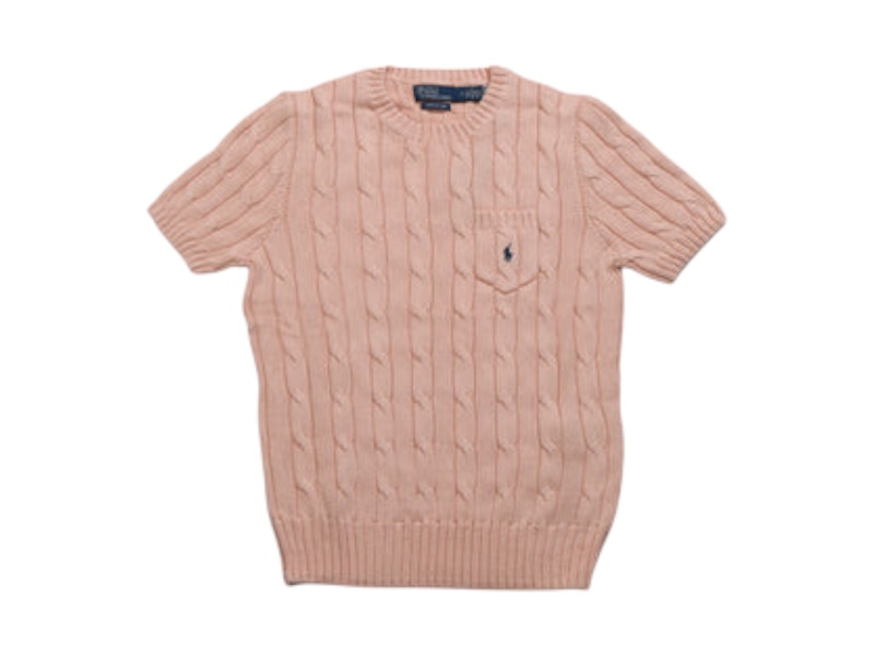 Polo Ralph Lauren Short Sleeve Pullover Pale Pink
