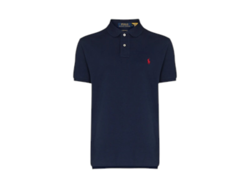 Polo Ralph Lauren Short-Sleeve Slim Fit Mesh Polo Newport Navy