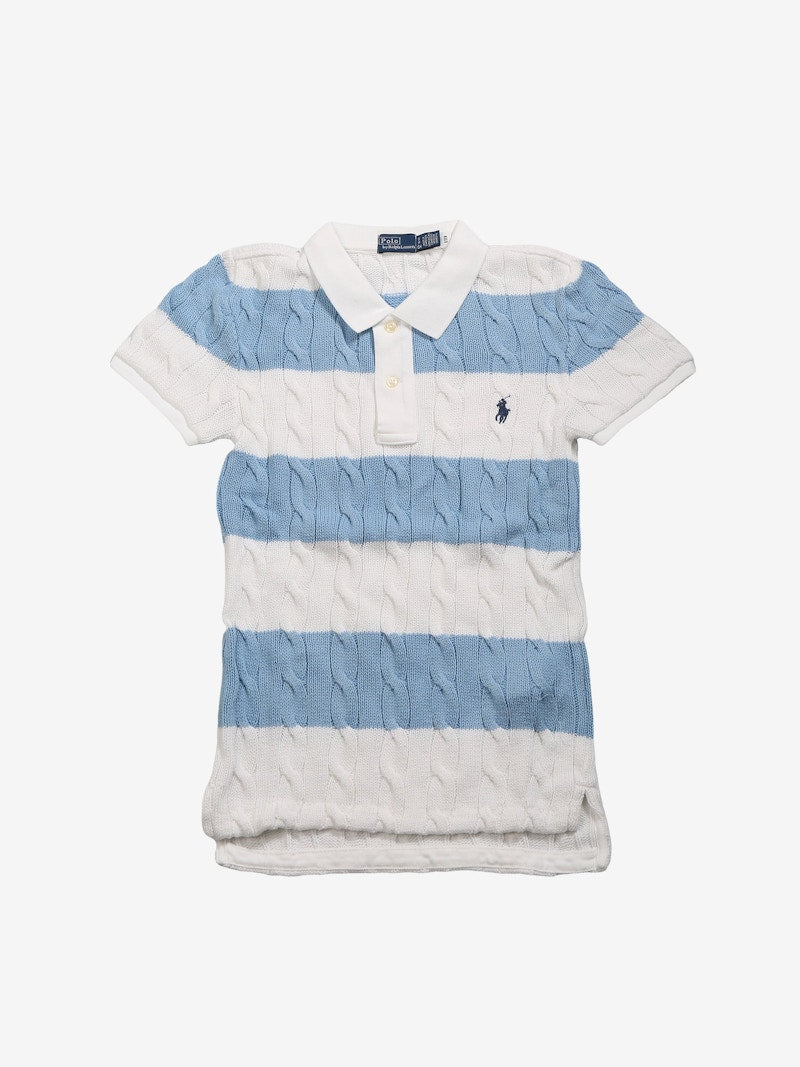 Polo Ralph Lauren Short Sleeve T-shirt White Carolina Blue