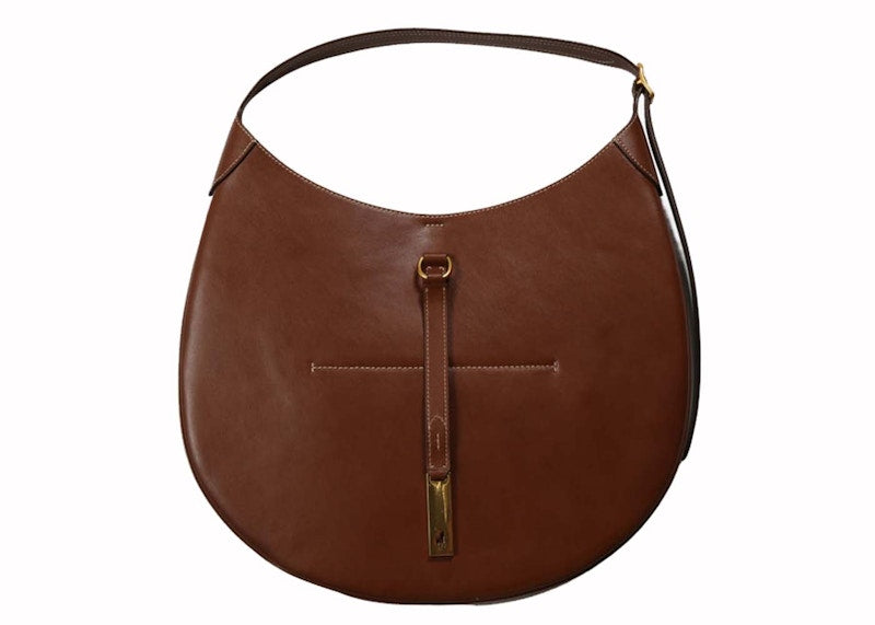 Polo Ralph Lauren Sport Calf-P Id Medium Shoulder Bag Cuoio