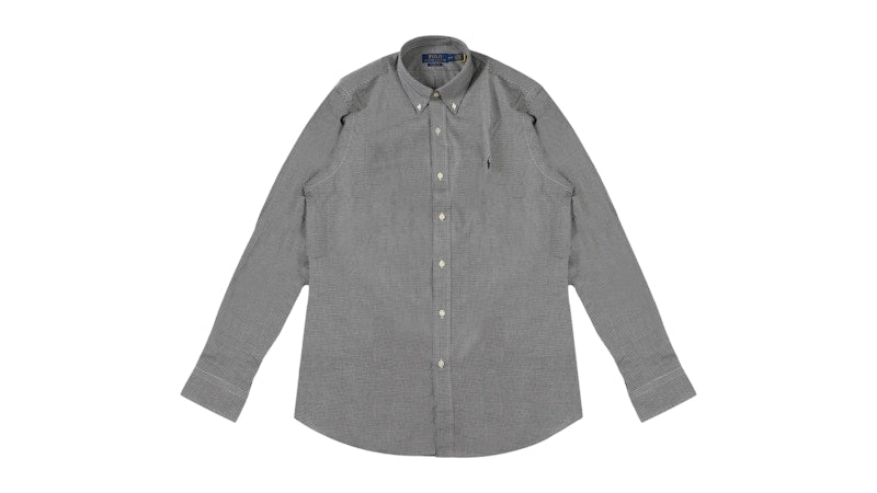 Polo Ralph Lauren Stretch Poplin L/S Shirt Black/White
