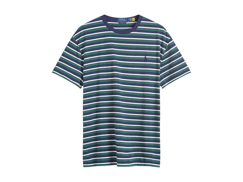 Polo Ralph Lauren Stripe T-shirt Vintage Pine Multi