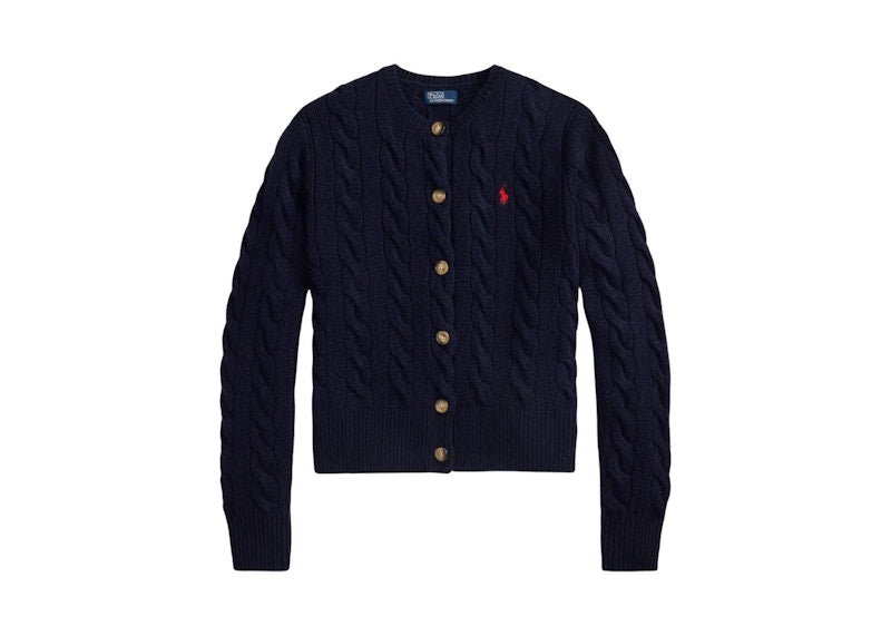 Polo Ralph Lauren Sweater Cardigan Hunter Navy