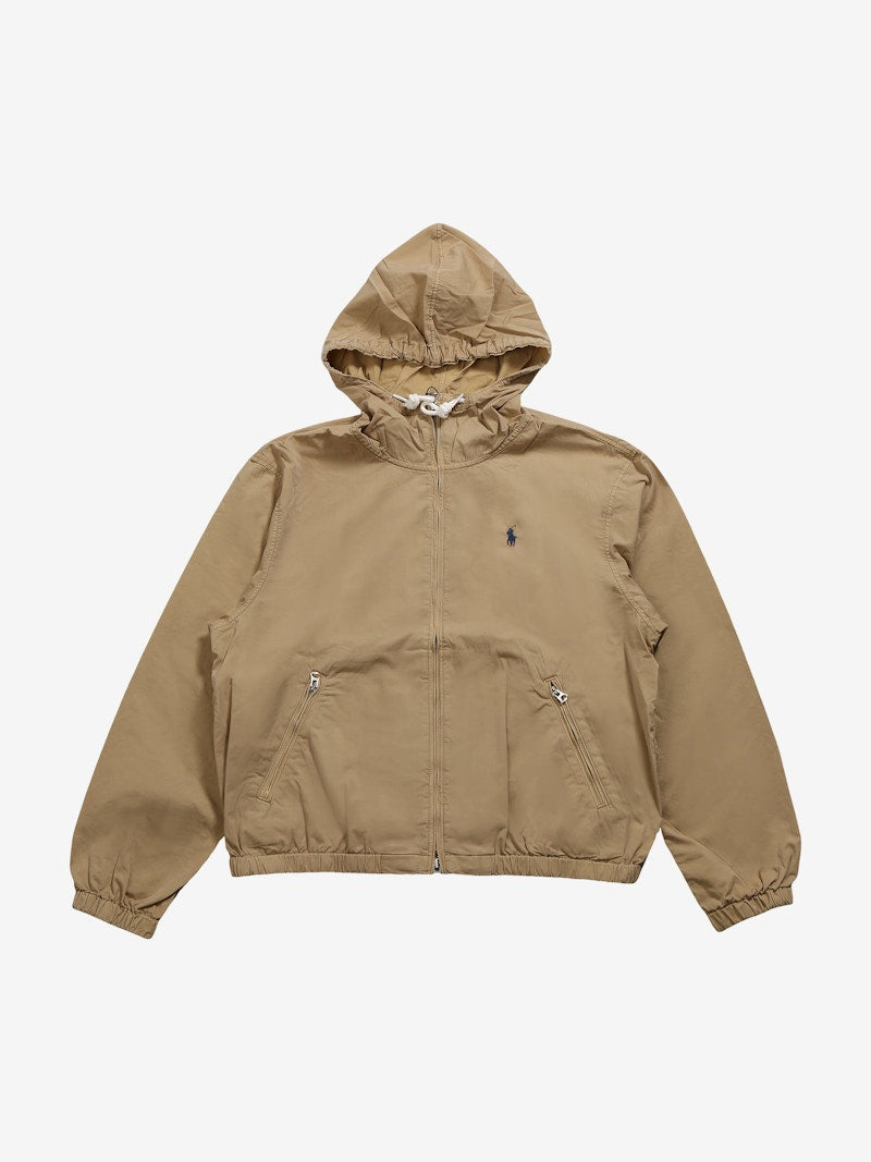 Polo Ralph Lauren Twill Hooded Jacket Cafe Tan