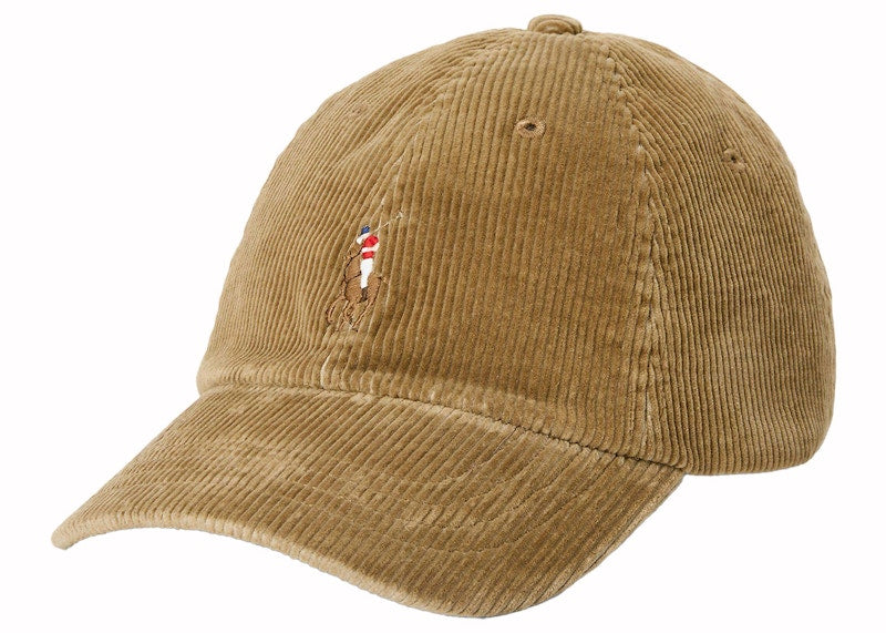 Polo Ralph Lauren Wale Corduroy Cap Tan
