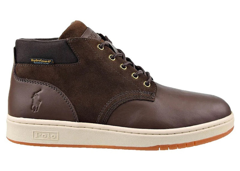Polo Ralph Lauren Waterproof Sneaker Boot Brown