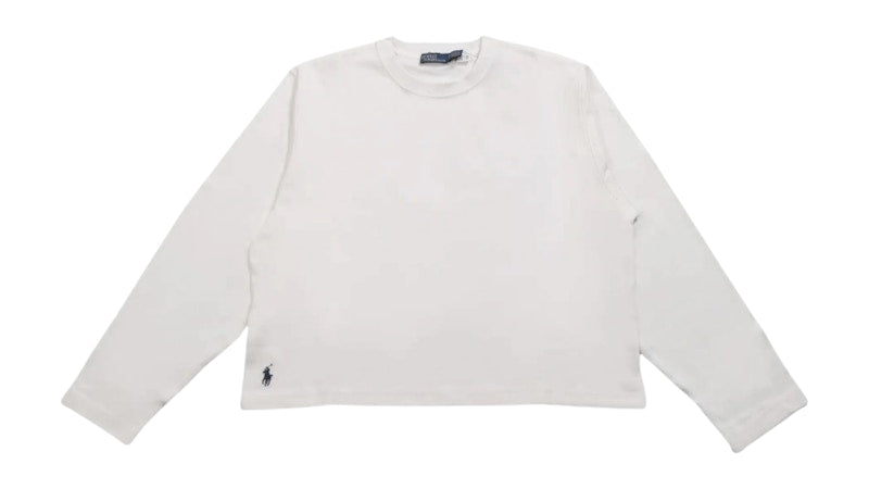 Polo Ralph Lauren Women's Classic L/S Pullover White
