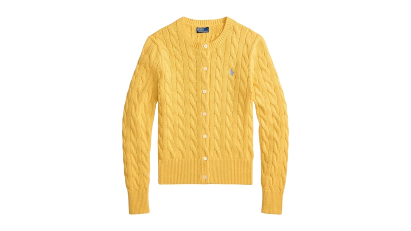 Polo Ralph Lauren Women's L/S Cardigan Fall Yellow