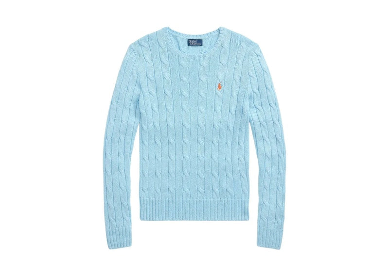 Polo Ralph Lauren Women's Pima Cotton Julianna L/S Pullover Acadia Blue