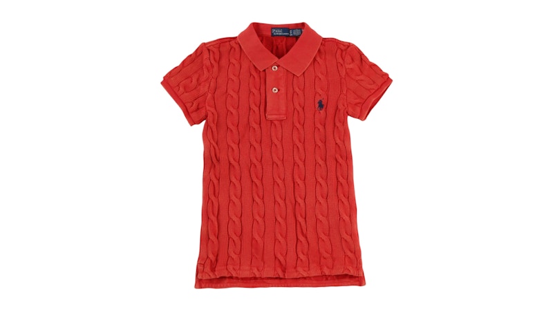 Polo Ralph Lauren Women's Short Sleeve Polo Shirt Red