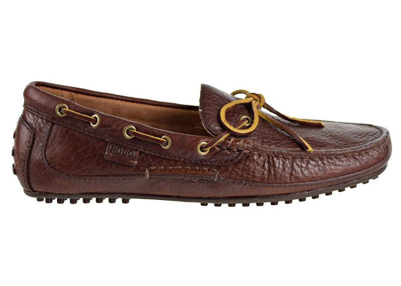 Polo Ralph Lauren Wyndings Slip-On-Driving Loafers Deep Saddle Tan