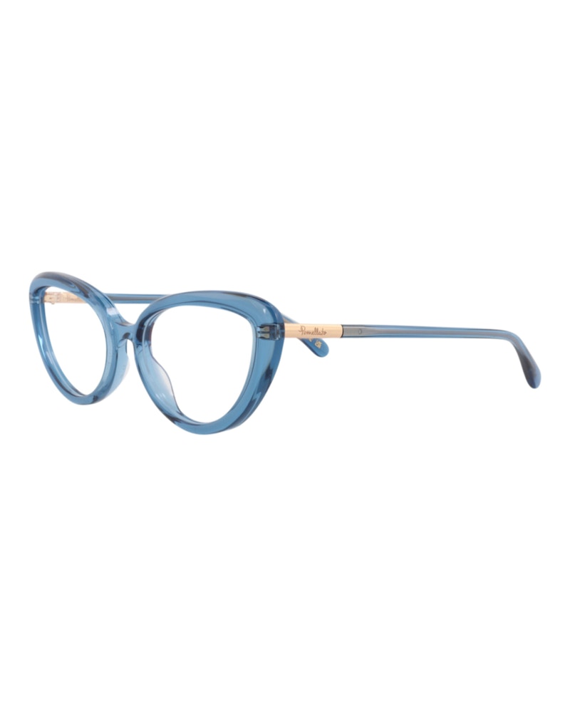 Pomellato Cat Eye-Frame Acetate Optical Frames Light Blue Light Blue Transparent (PM0112O-30012019-004)
