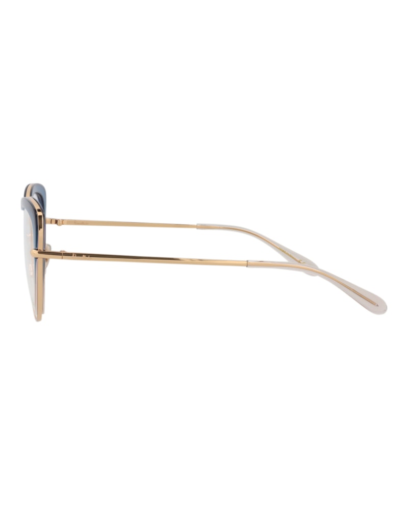Pomellato Cat Eye-Frame Metal Optical Frames Gold Gold Transparent (PM0125O-30014246-002)