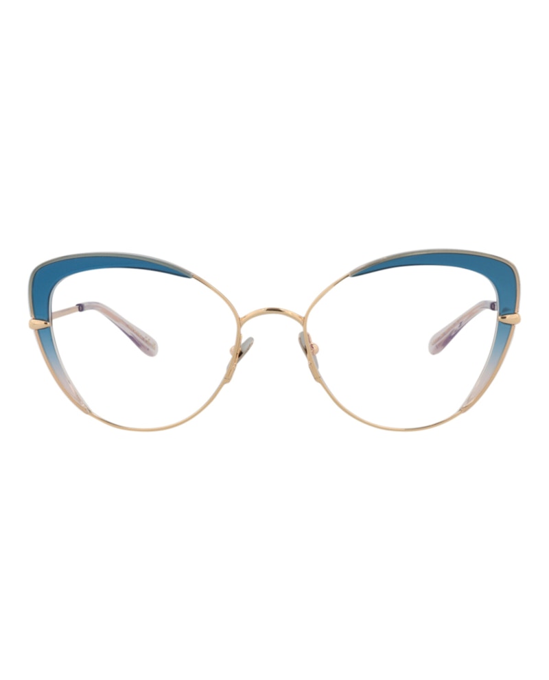 Pomellato Cat Eye-Frame Metal Optical Frames Gold Gold Transparent (PM0125O-30014246-002)