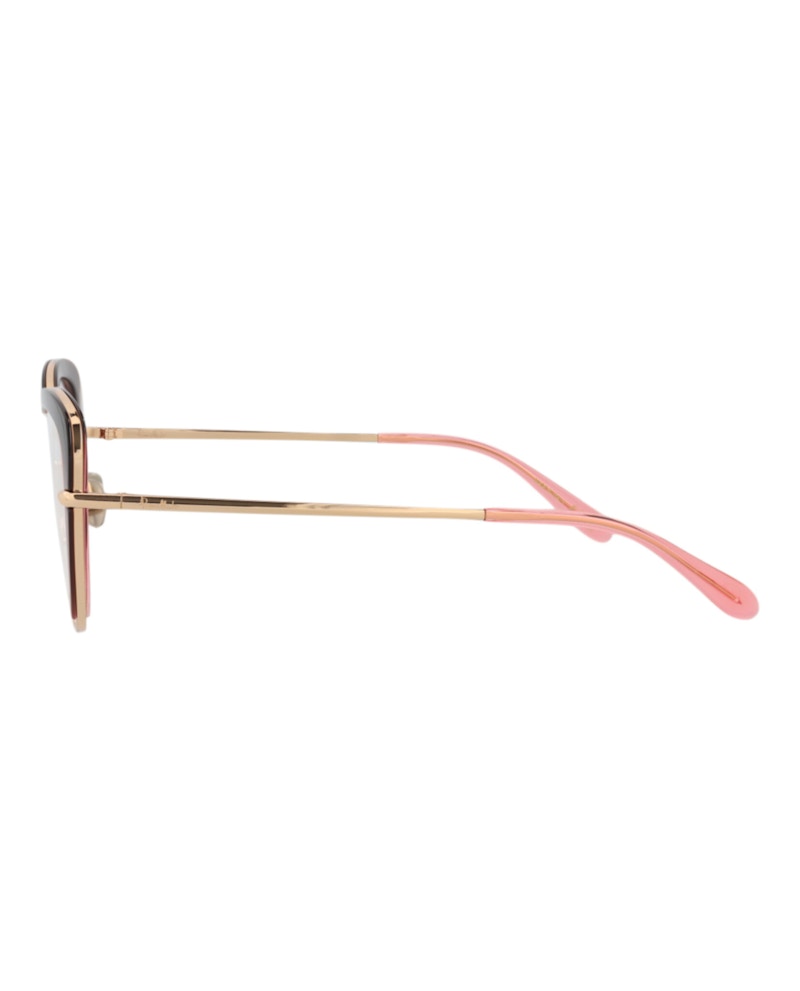 Pomellato Cat Eye-Frame Metal Optical Frames Gold Gold Transparent (PM0125O-30014246-004)