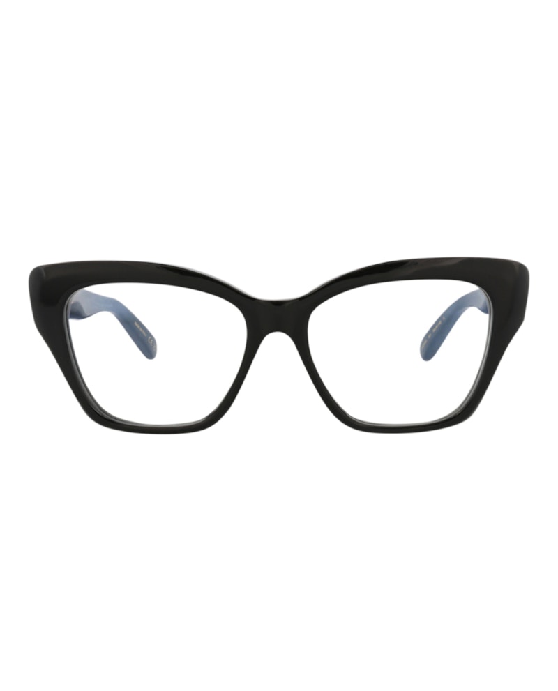 Pomellato Cat Eye-Frame Recycled Acetate Optical Frames Black Black Transparent (PM0120O-30014238-001)