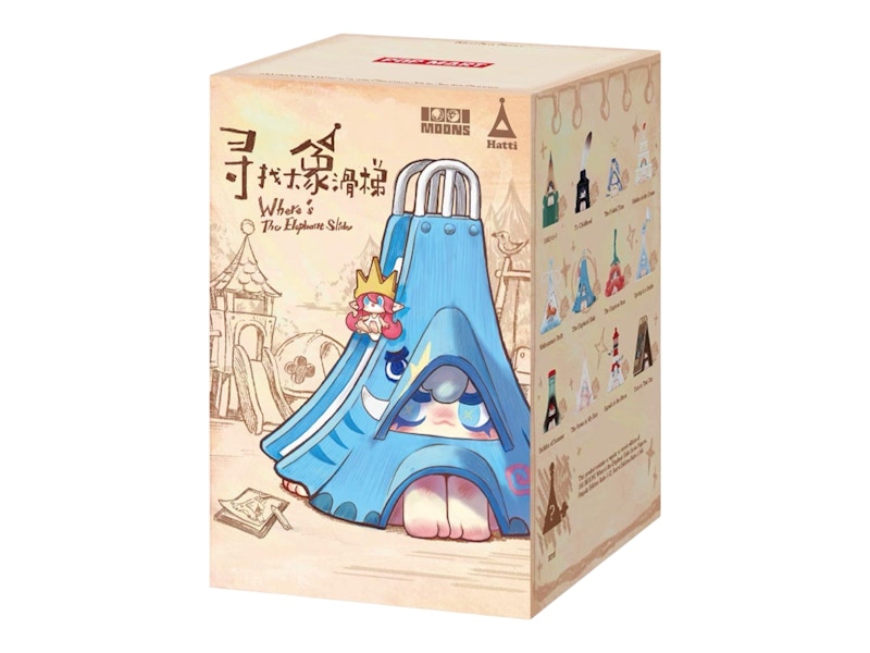 Pop Mart 1001MOONS Where’s the Elephant Slide Series Figure Single Blind Box