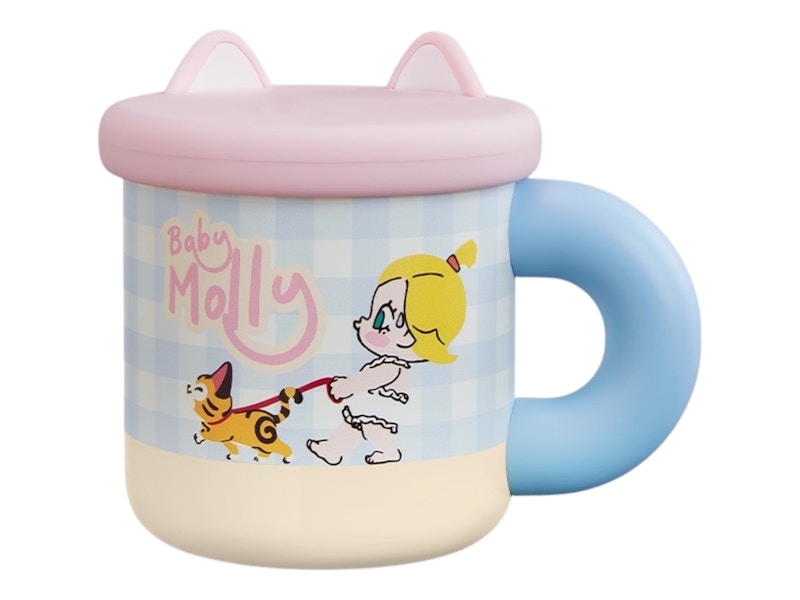 Pop Mart Baby Molly & Baby Tabby Series Ceramic Cup Ceramic Cup
