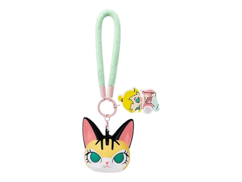 Pop Mart Baby Molly & Baby Tabby Series Face the Storm Pinch Pendant