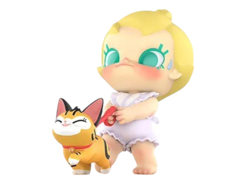 Pop Mart Baby Molly & Baby Tabby Series Wait for Me Figure