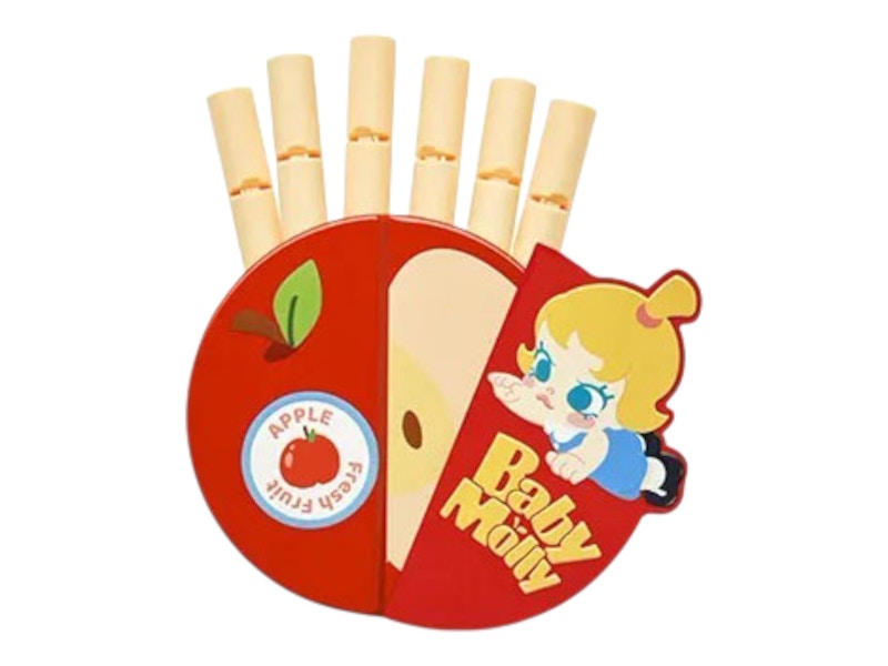 Pop Mart Baby Molly Fruity Aroma Series Apple Guard Magnetic Sealing Clip Storage