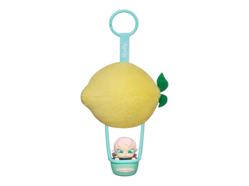 Pop Mart Baby Molly Fruity Aroma Series Lemon Summer Overture Sachet Pendant