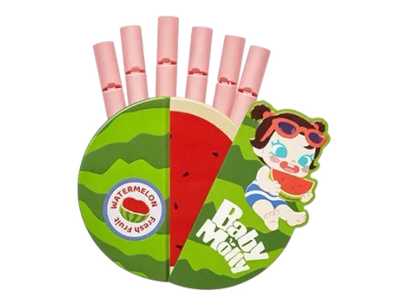 Pop Mart Baby Molly Fruity Aroma Series Melon Mega-Munch Magnetic Sealing Clip Storage