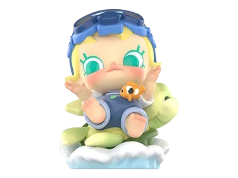 Pop Mart Baby Molly My Huggable Discovery Series Hug the Ocean Figure