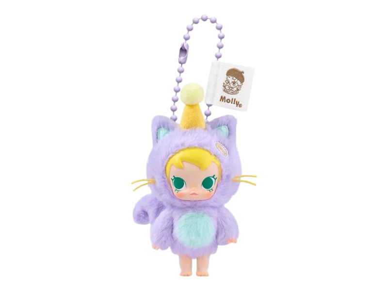 Pop Mart Baby Molly Pocket Friends Series Leave Me Alone Vinyl Plush Pendant
