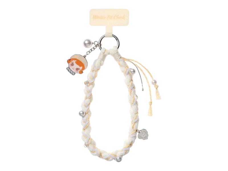 Pop Mart Baby Molly Winter Fit Check Series Have a Hot Boba Lanyard