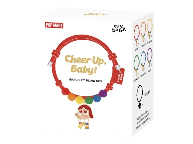 Pop Mart CRYBABY Cheer Up, Baby! Series Bracelet Single Blind Box