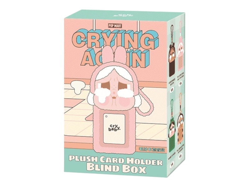 Pop Mart CRYBABY Crying Again Series Card Holder Single Blind Box