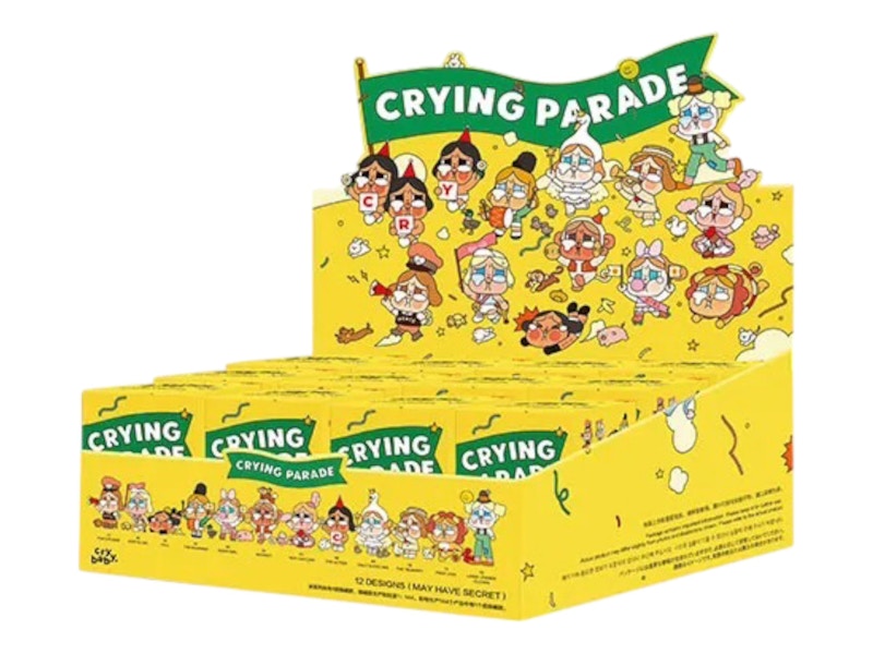 Pop Mart CRYBABY Crying Parade Series Figures Sealed Case (12 Blind Box)