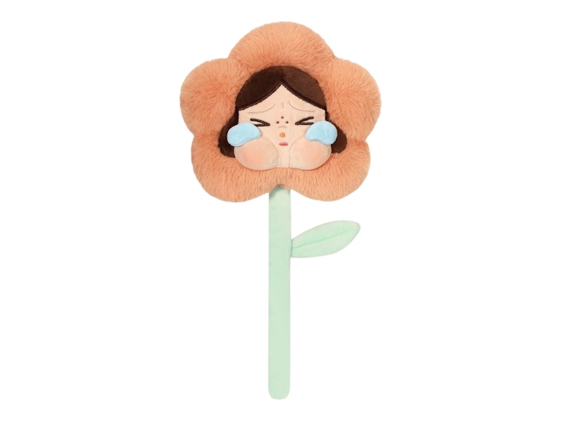 Pop Mart CRYBABY Sad Club Series Papaya Yellow Plush Flower