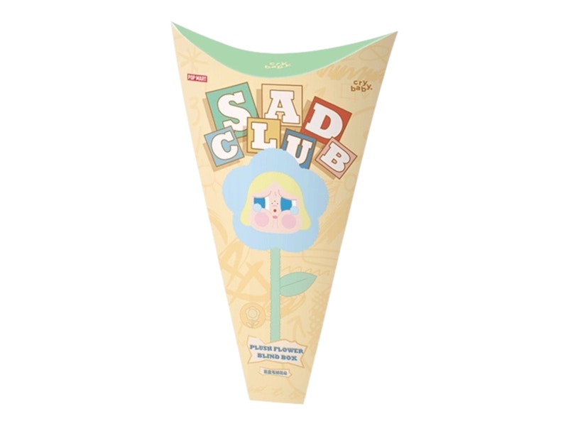 Pop Mart CRYBABY Sad Club Series Plush Flower Single Blind Box