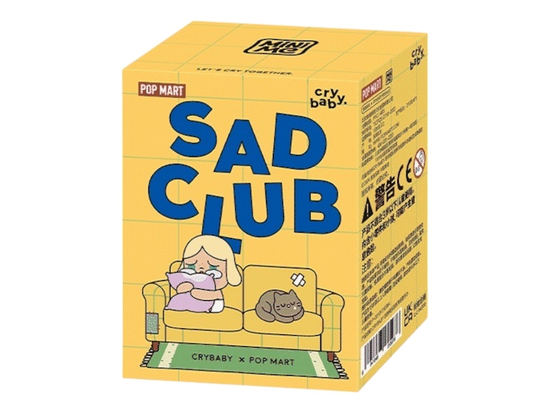 Pop Mart CRYBABY Sad Club Series Scene Figure Sets Single Blind Box