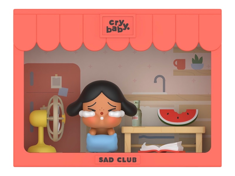 Pop Mart CRYBABY Sad Club Series Scene Sets The Hottest Day of Summer Figure Set