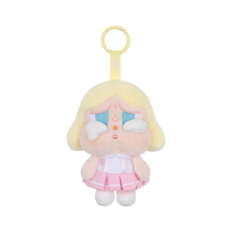 Pop Mart CRYBABY Sunset Concert Series Plush Pendant Pink White