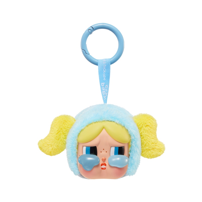 Pop Mart CRYBABY x Powerpuff Girls Series Bubbles Vinyl Face Plush