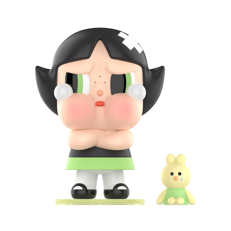 Pop Mart CRYBABY x Powerpuff Girls Series Buttercup Figure