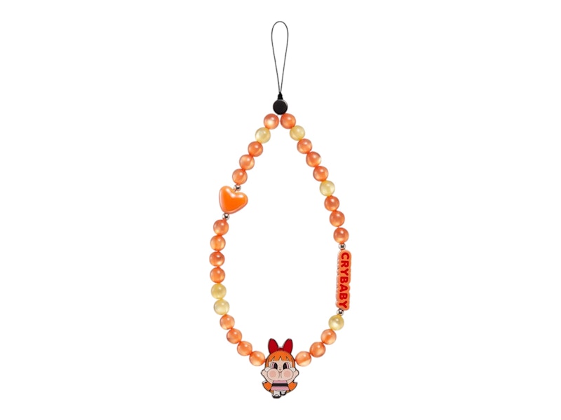 Pop Mart CRYBABY x Powerpuff Girls Series Flower Flower Phone Charm